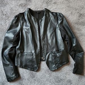 Rampage faux leather jacket